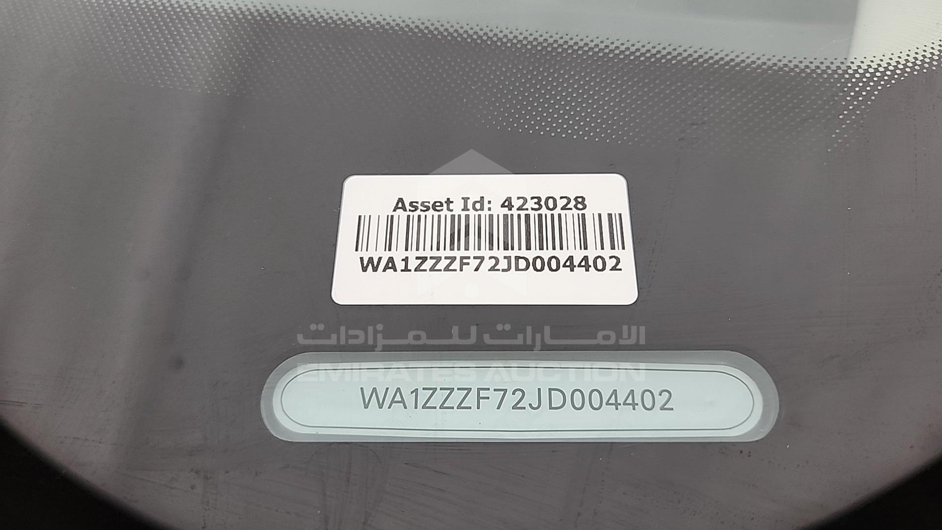 2018 AUDI Q7 VIN: WA1ZZZF72JD004402