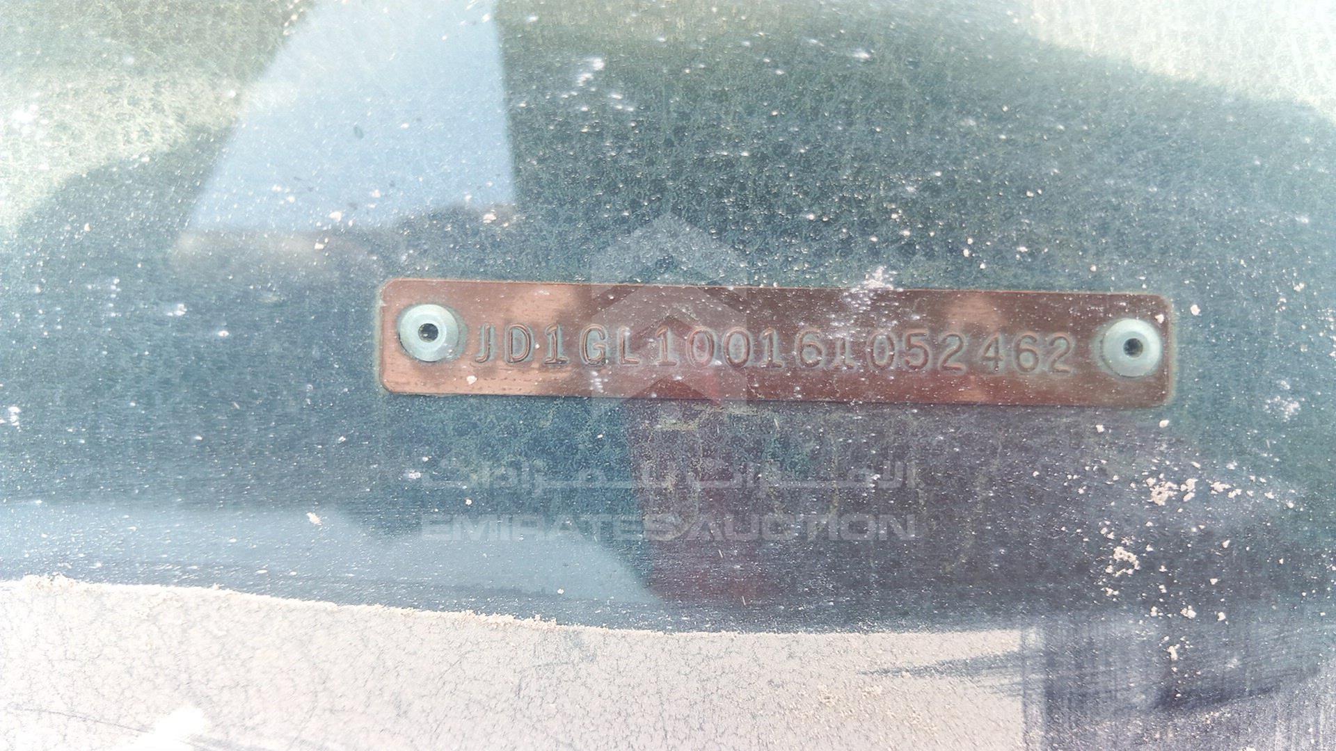 2006 DAIHATSU CHARADE VIN: JD1GL100161052462