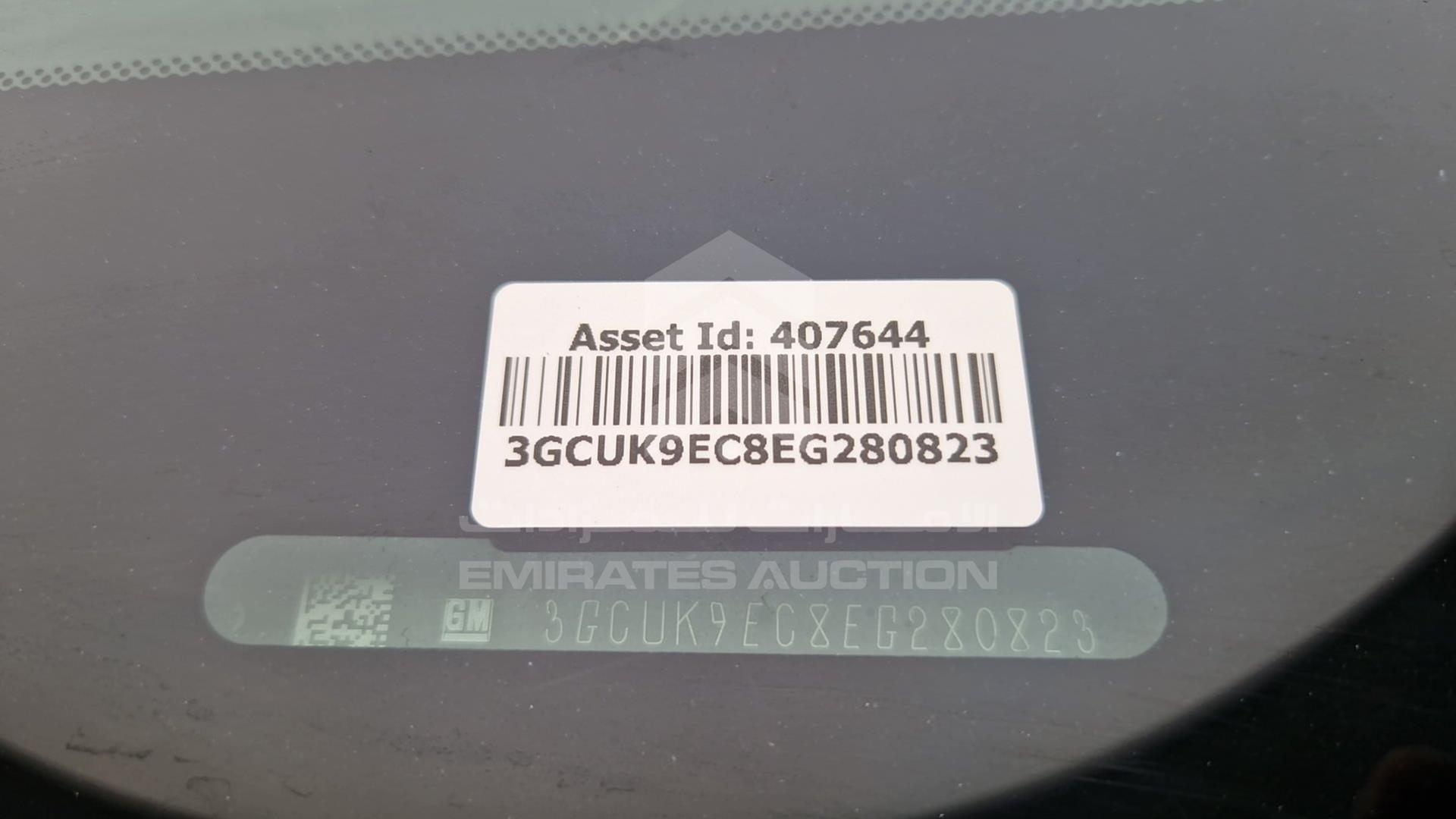 2014 CHEVROLET SILVERADO VIN: 3GCUK9EC8EG280823