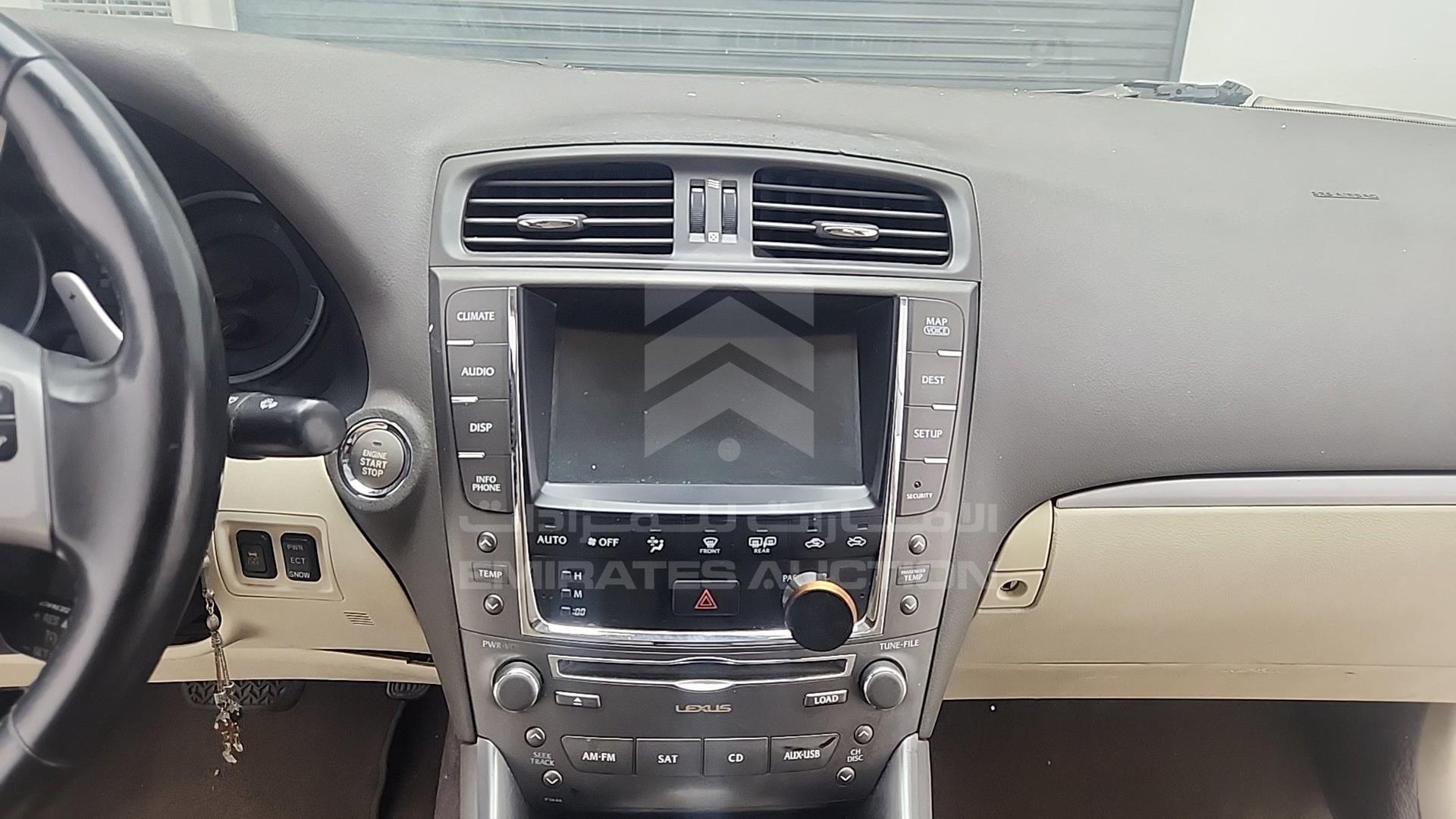2011 LEXUS IS 250 VIN: JTHCF5C29B2035244