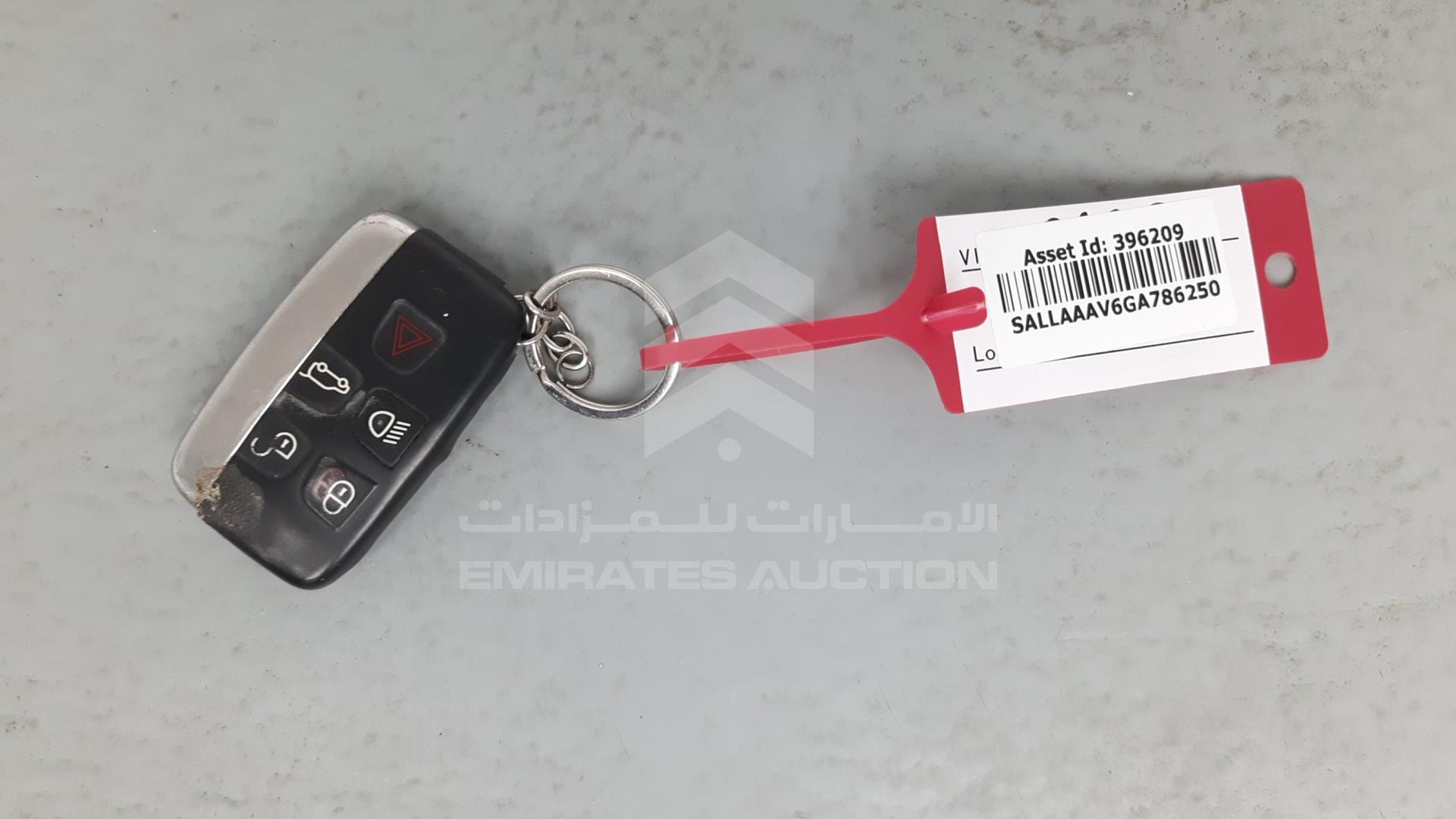 2016 LAND ROVER LR4 VIN: SALLAAAV6GA786250