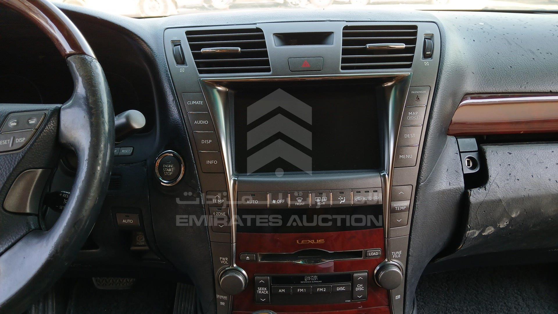 2007 LEXUS LS 460 VIN: JTHBL46F375024677