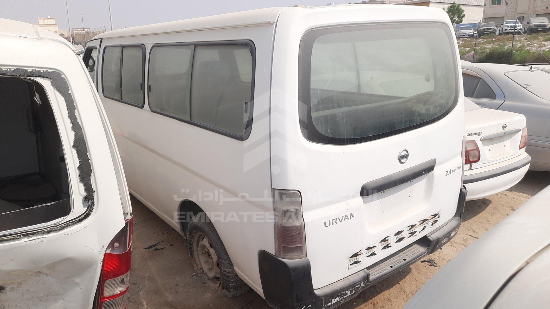 2007 NISSAN URVAN VIN: JN6FE54S47X438300