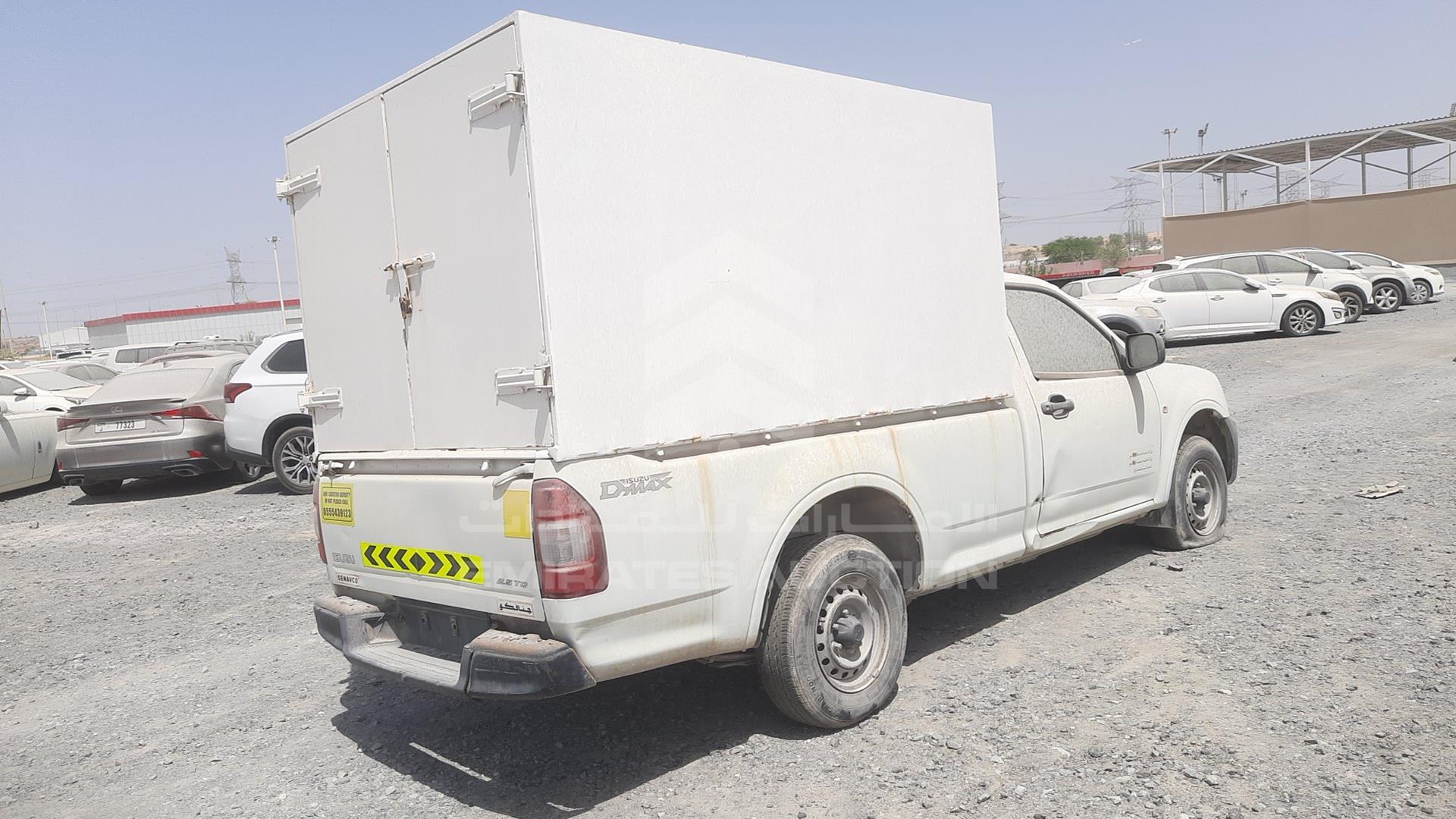 2012 ISUZU D-MAX VIN: MPAEL34C6CH501099