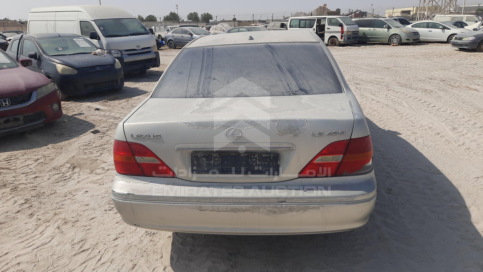 2001 LEXUS LS 430 VIN: JTHBN30F510041787
