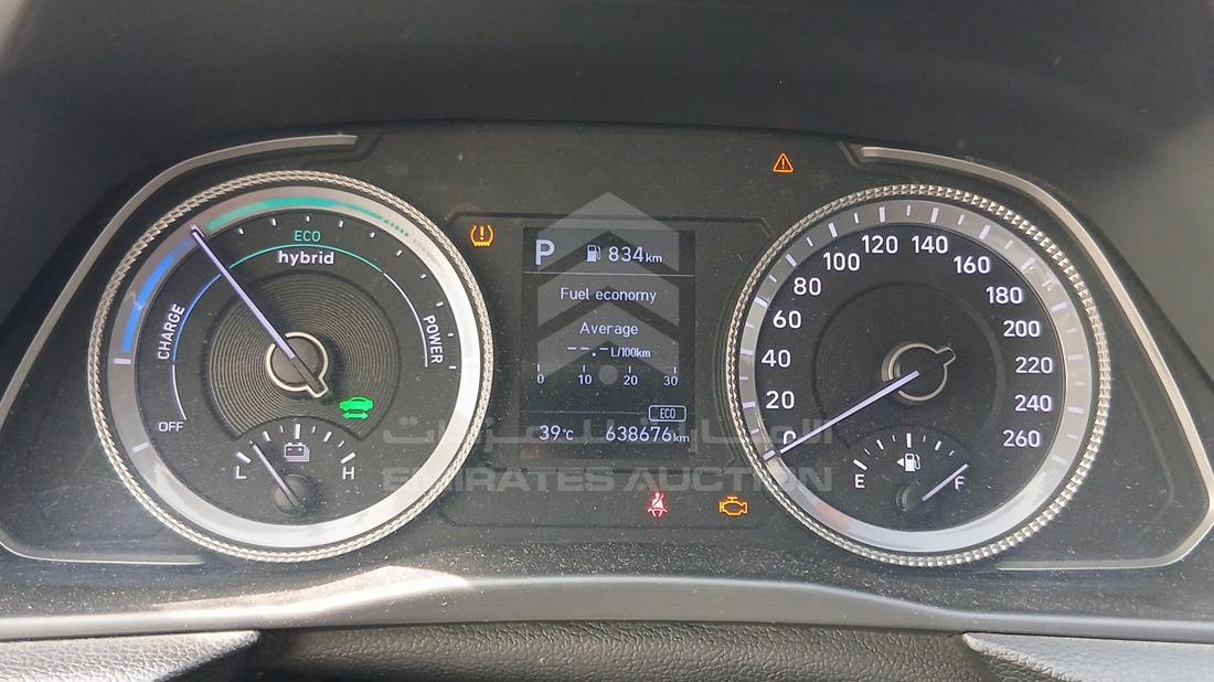 2021 Hyundai Sonata Hybrid — Odometer Reading — Photo 2