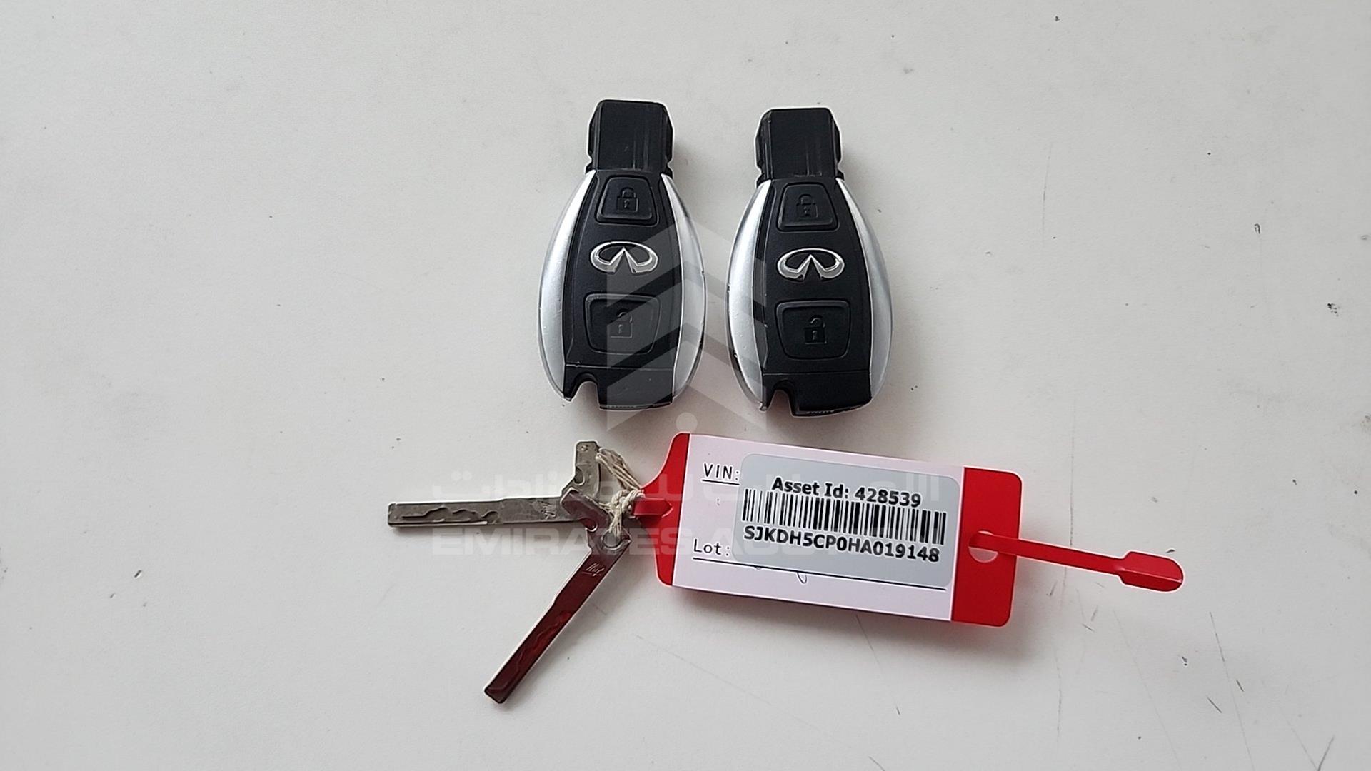 2017 INFINITI Q 30 VIN: SJKDH5CP0HA019148