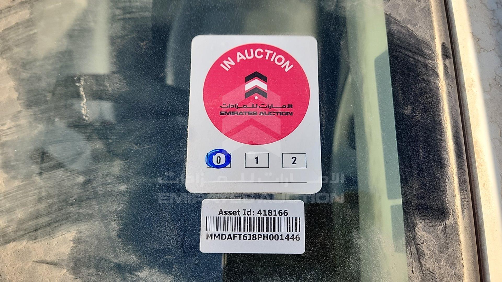 2023 MITSUBISHI ATTRAGE VIN: MMDAFT6J8PH001446