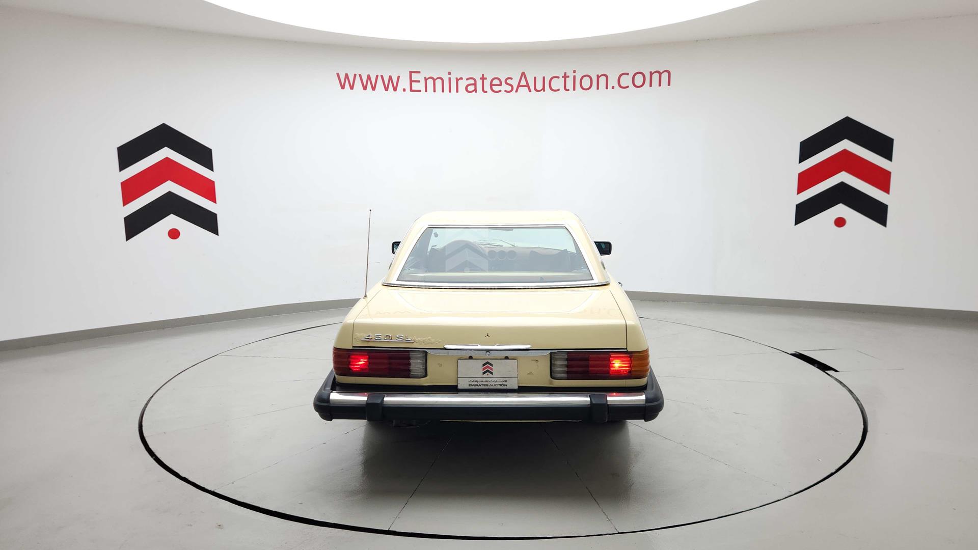 1977 MERCEDES SL 450 VIN: 10704412038946