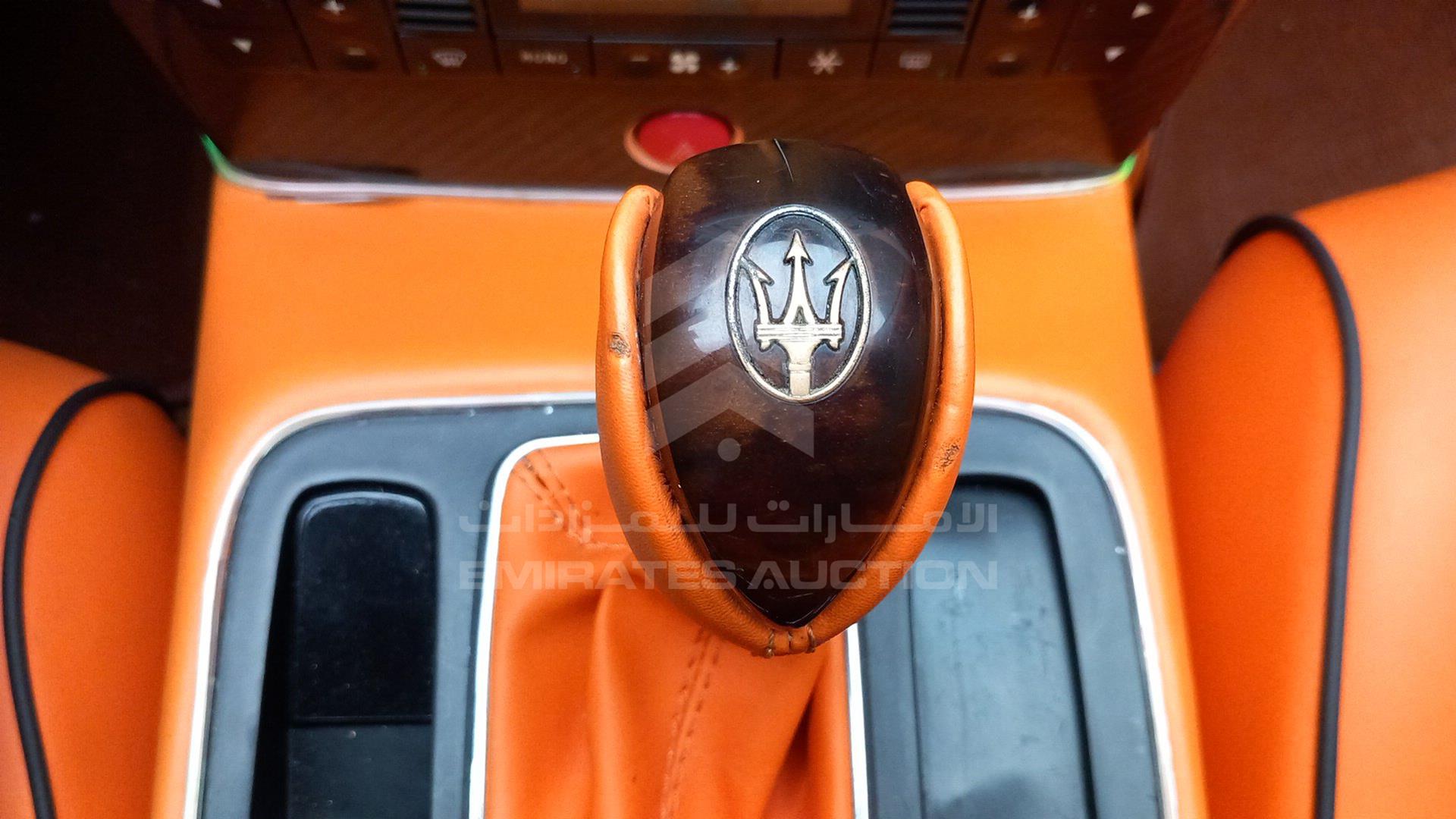 2008 MASERATI QUATTROPORTE VIN: ZAMFG39F180035524