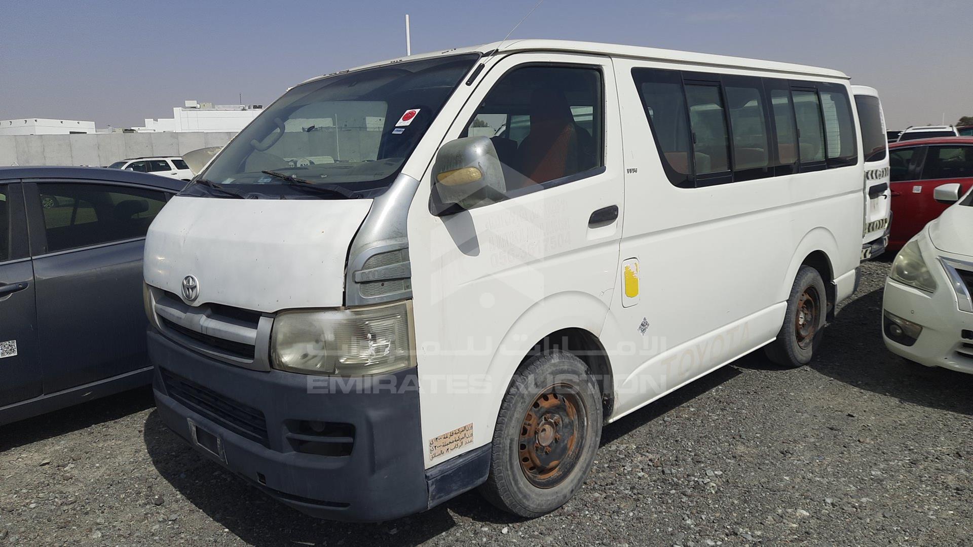 2008 TOYOTA HIACE VIN: JTGJX02P380013351