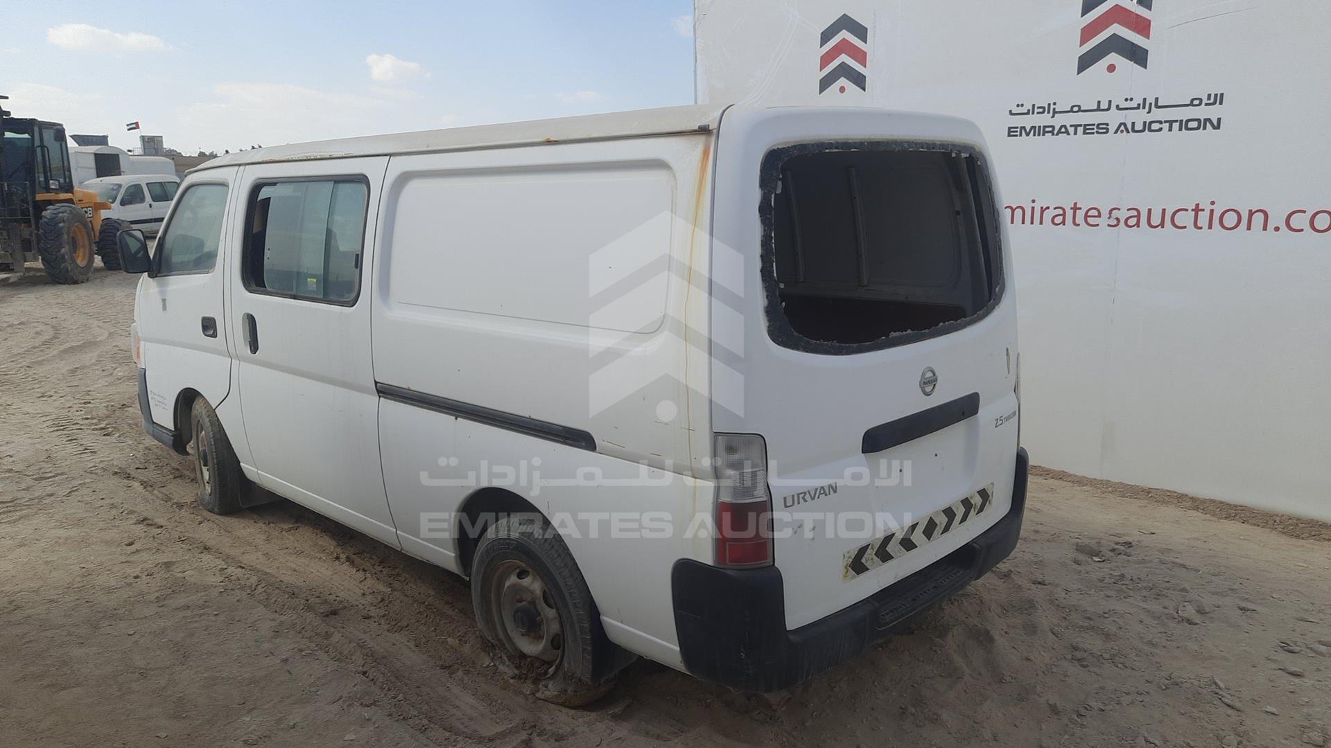 2009 NISSAN URVAN VIN: JN6AE52S59X102199