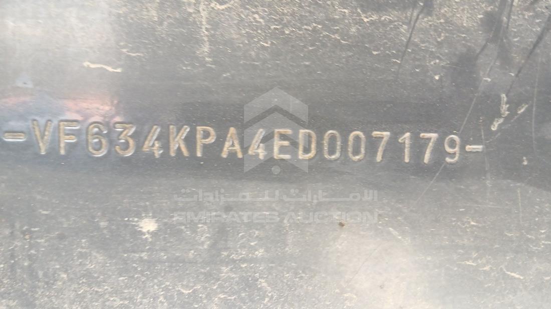 رينو 440 2014 — رقم الشاسيه على الهيكل — صورة 4