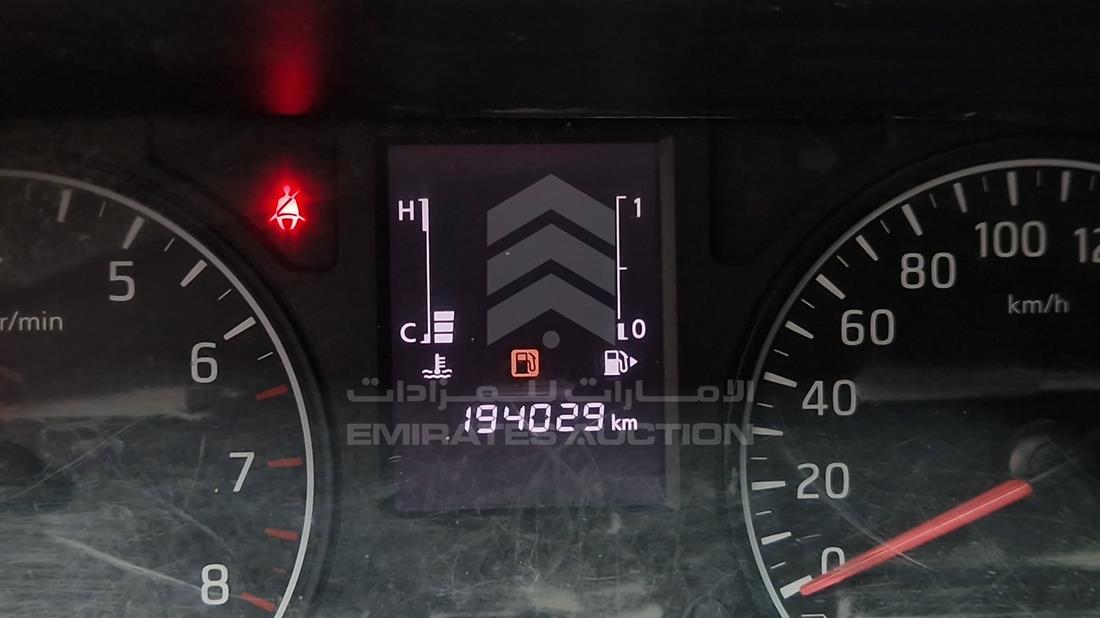 2016 Nissan Urvan — Odometer Reading — Photo 1