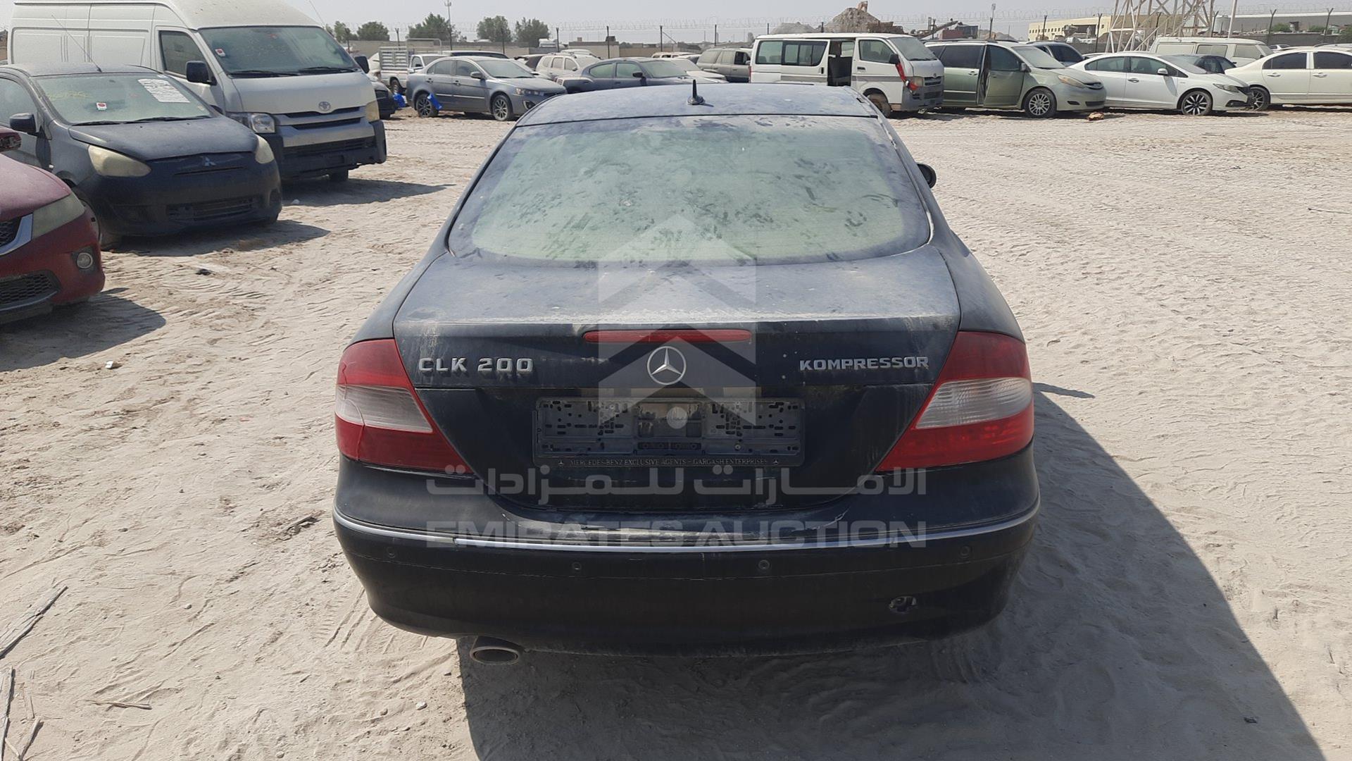 2007 MERCEDES CLK 200 VIN: WDBTJ41H67F224224