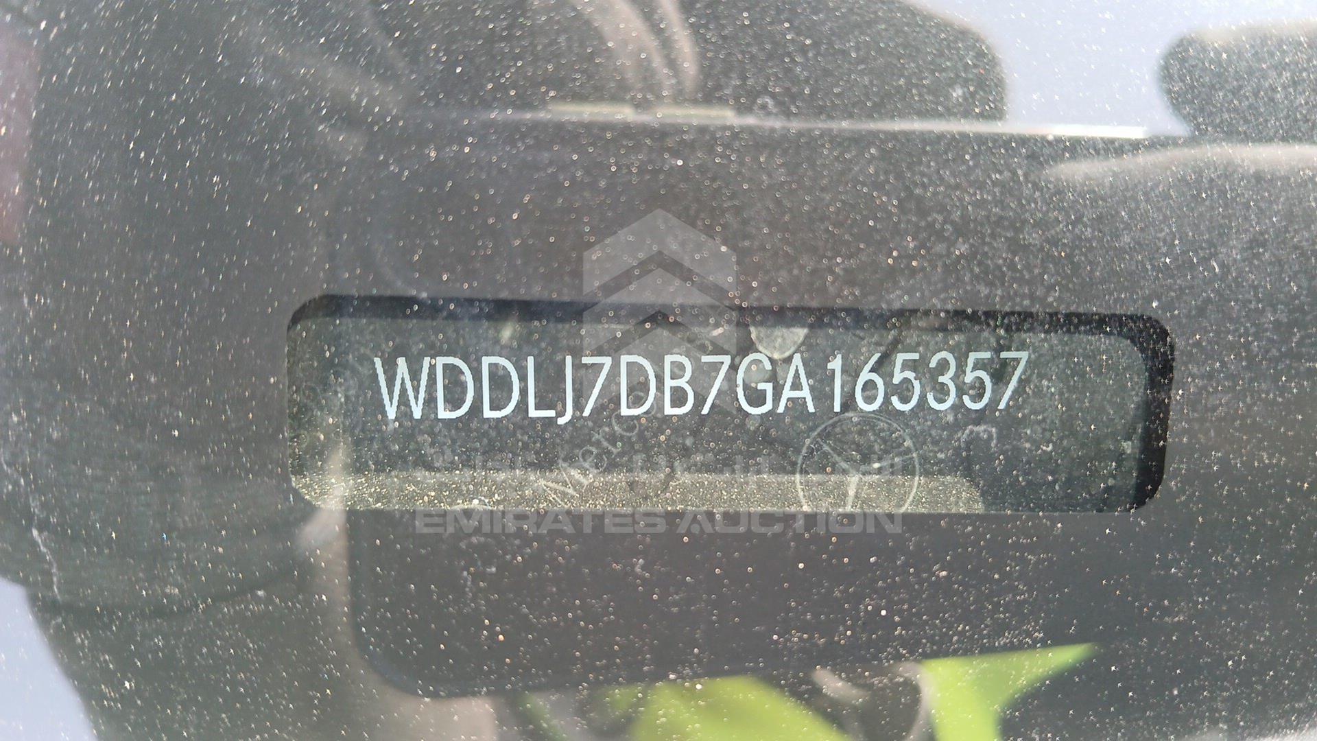 2016 MERCEDES CLS 550 VIN: WDDLJ7DB7GA165357