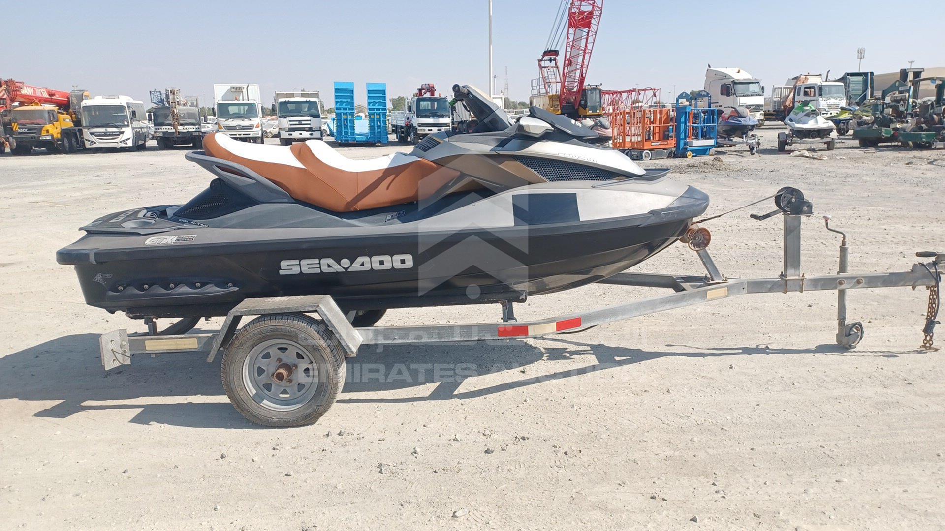 2009 JET SKI + TROLLEY SEA DOO VIN: CA-YDV51609E909