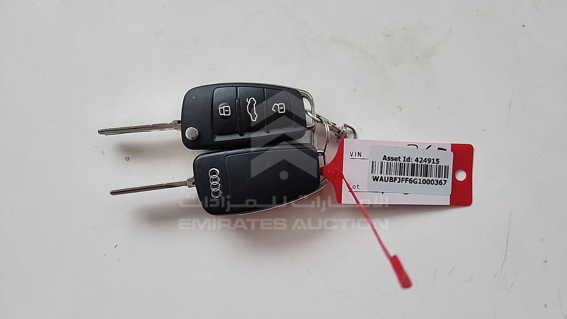 2016 AUDI S3 VIN: WAUBFJFF6G1000367