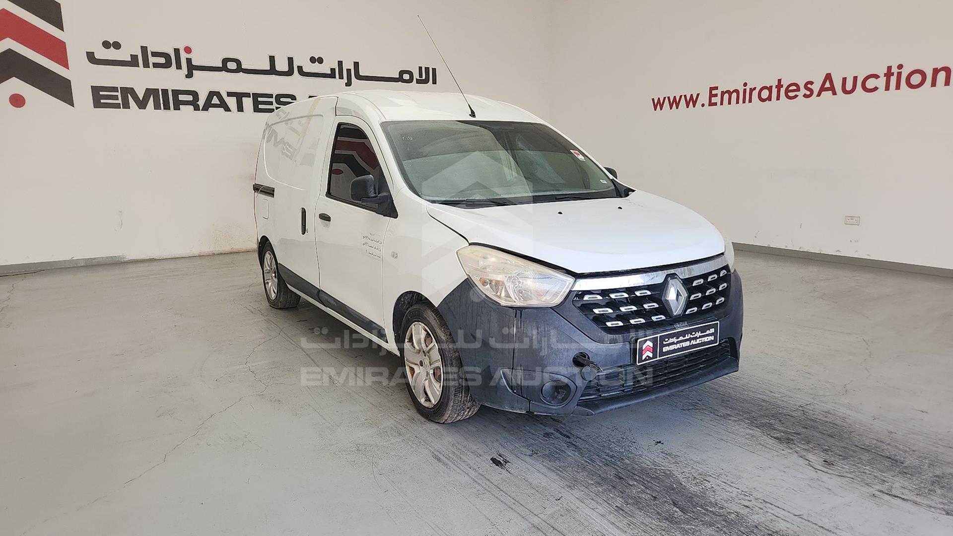 2018 RENAULT DOKKER VIN: VF18SRB42JG595166