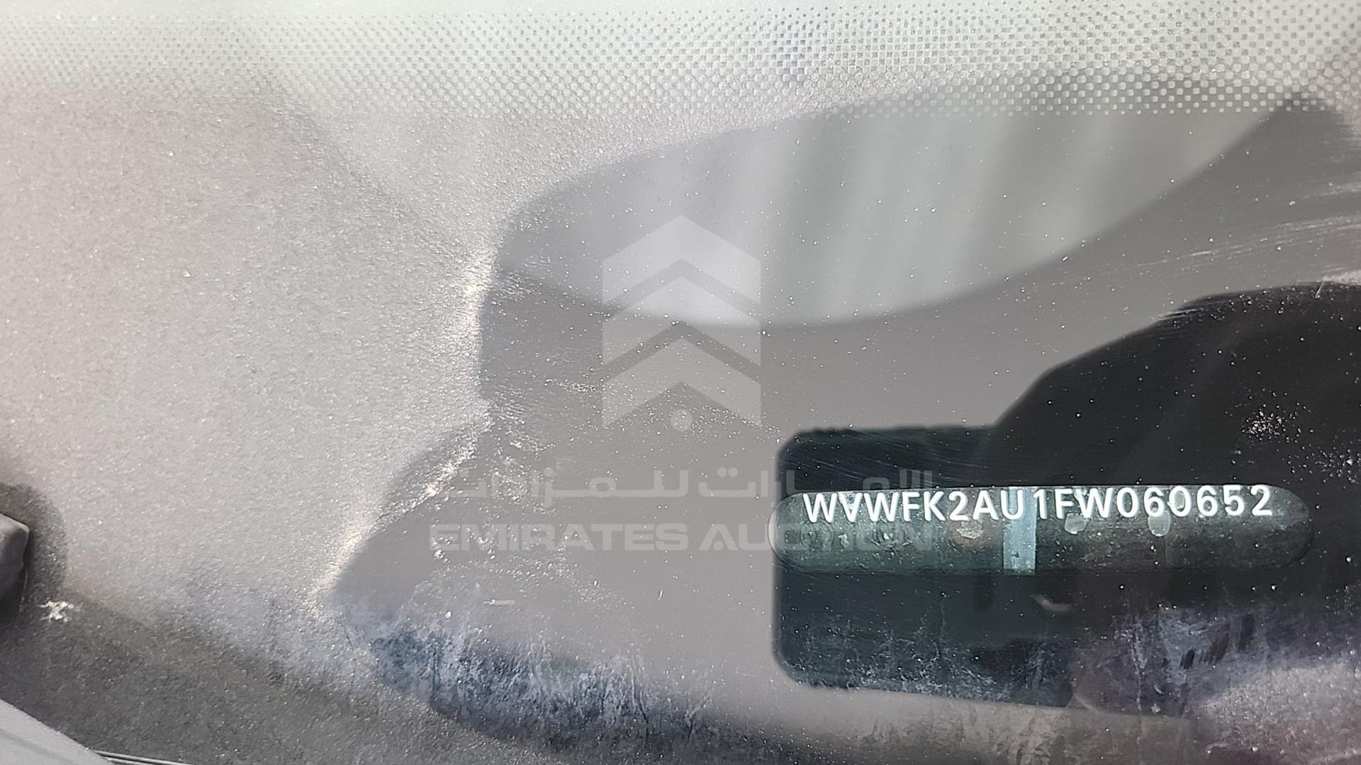 2015 VOLKSWAGEN GOLF VIN: WVWFK2AU1FW060652