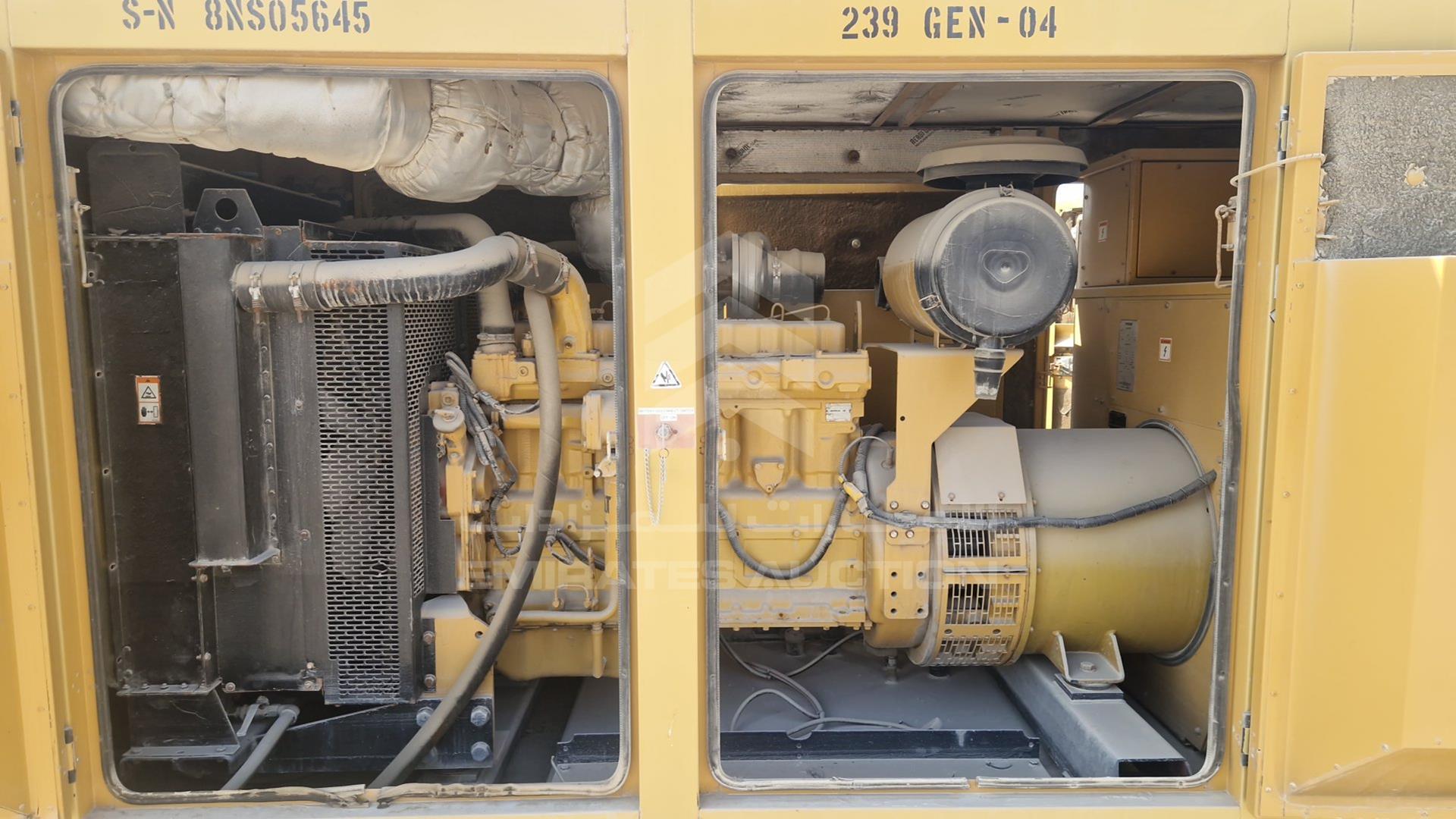 0 GENERATOR CATERPILLAR 225KVA VIN: CAT00000A8NS05645
