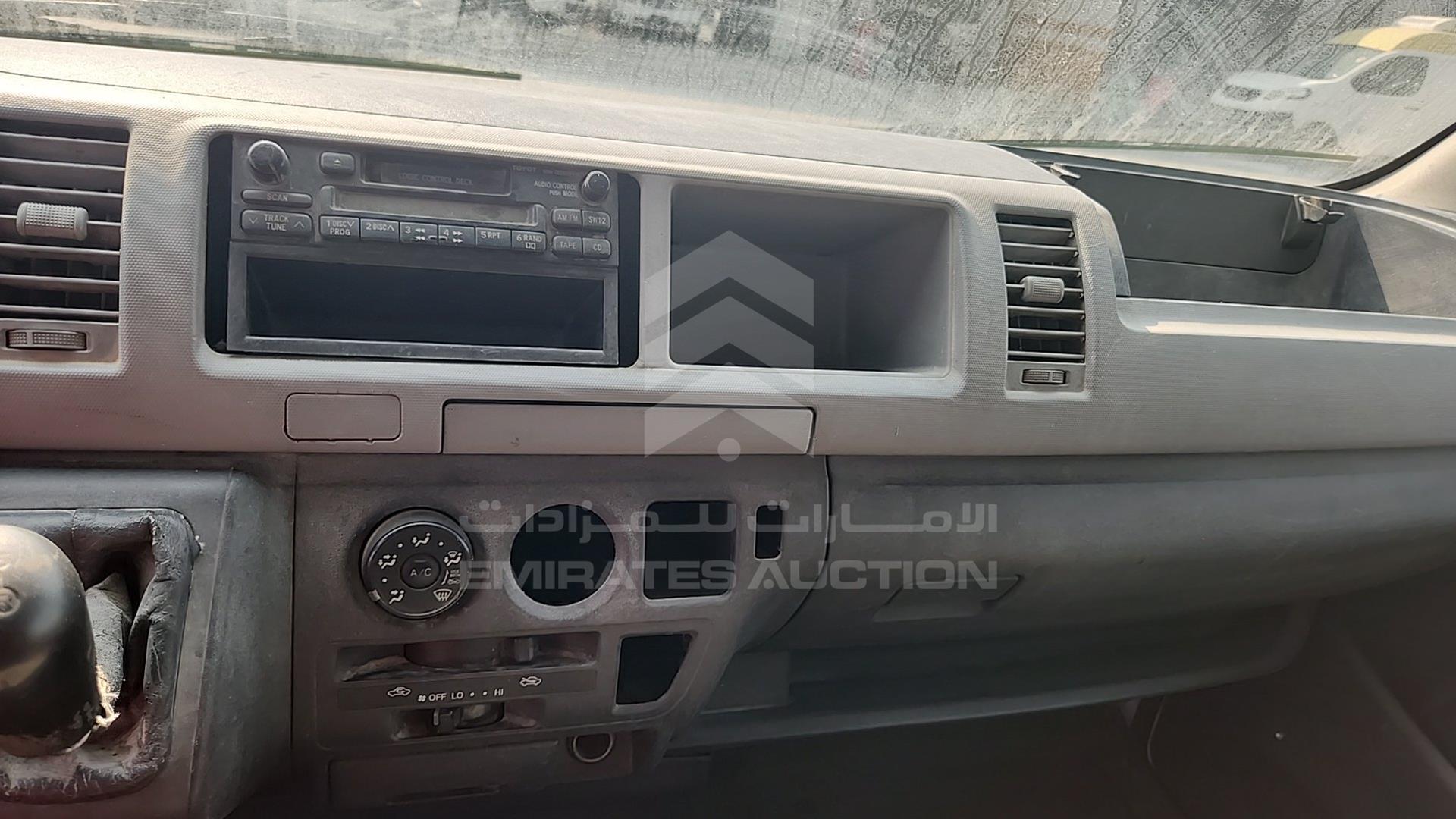 2011 TOYOTA HIACE VIN: JTFPX22P1B0022566