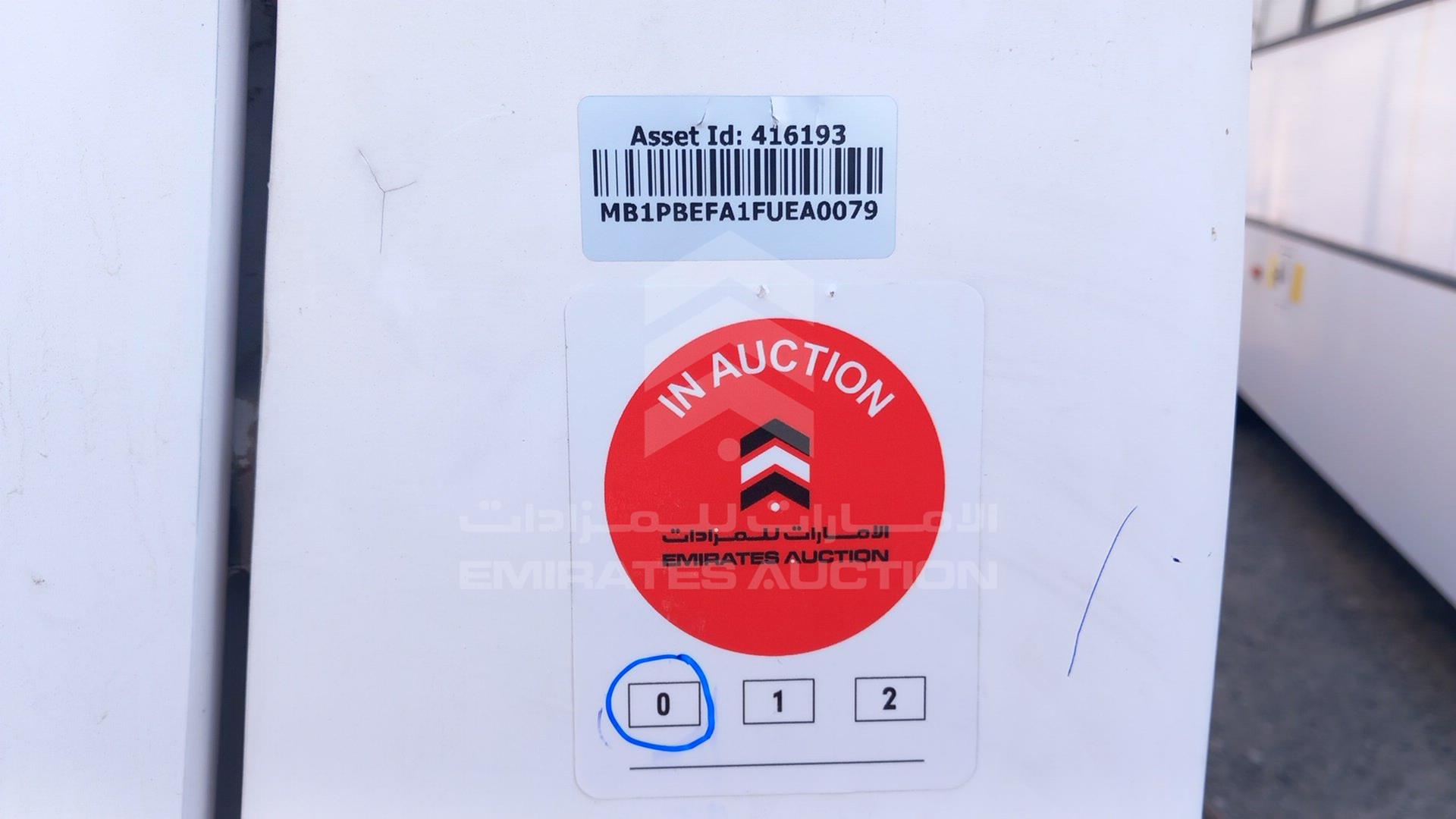 2015 ASHOK LEYLAND FALCON VIN: MB1PBEFA1FUEA0079