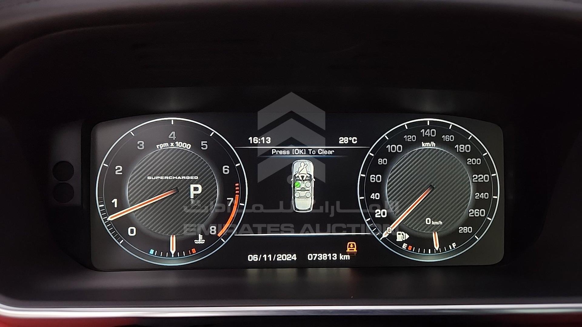 2016 RANGE ROVER --- VIN: SALGA3EF8GA249427