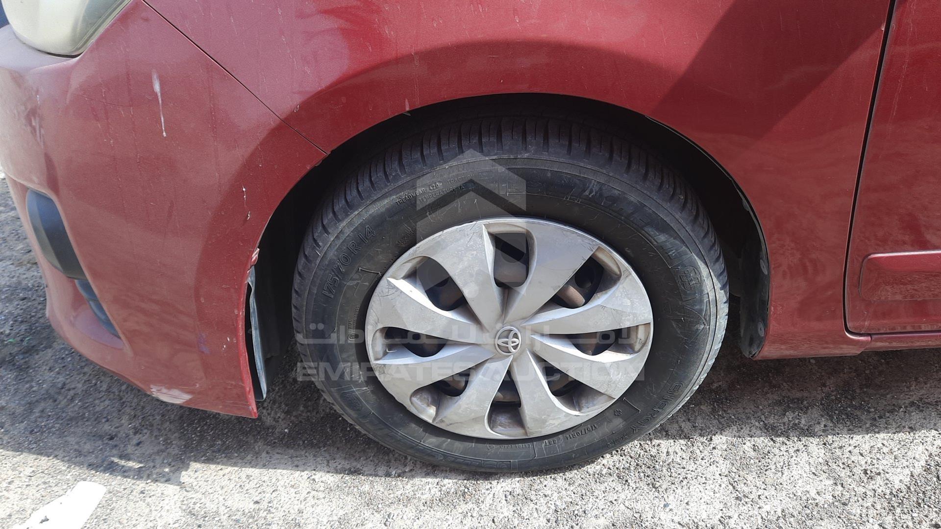 2016 TOYOTA YARIS VIN: MR2KW9F38G1099175