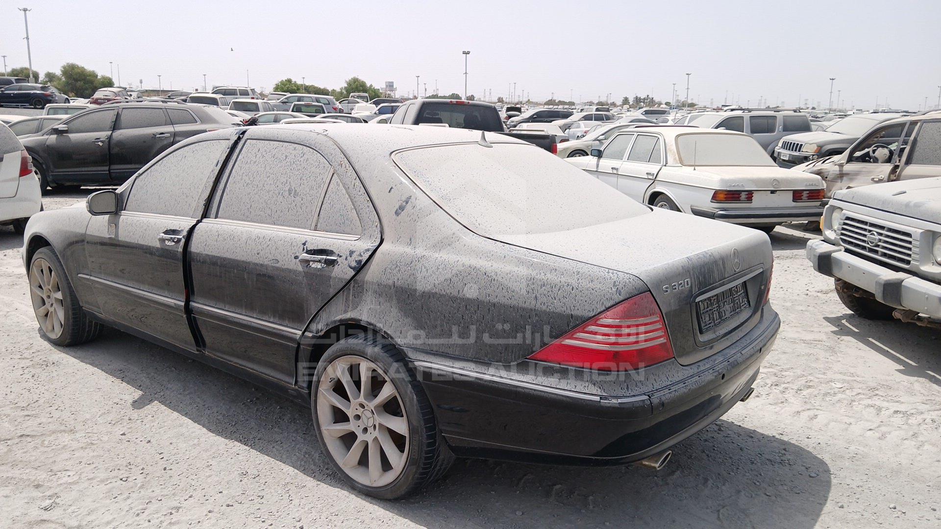2002 MERCEDES S 320 VIN: WDB2201651A233403
