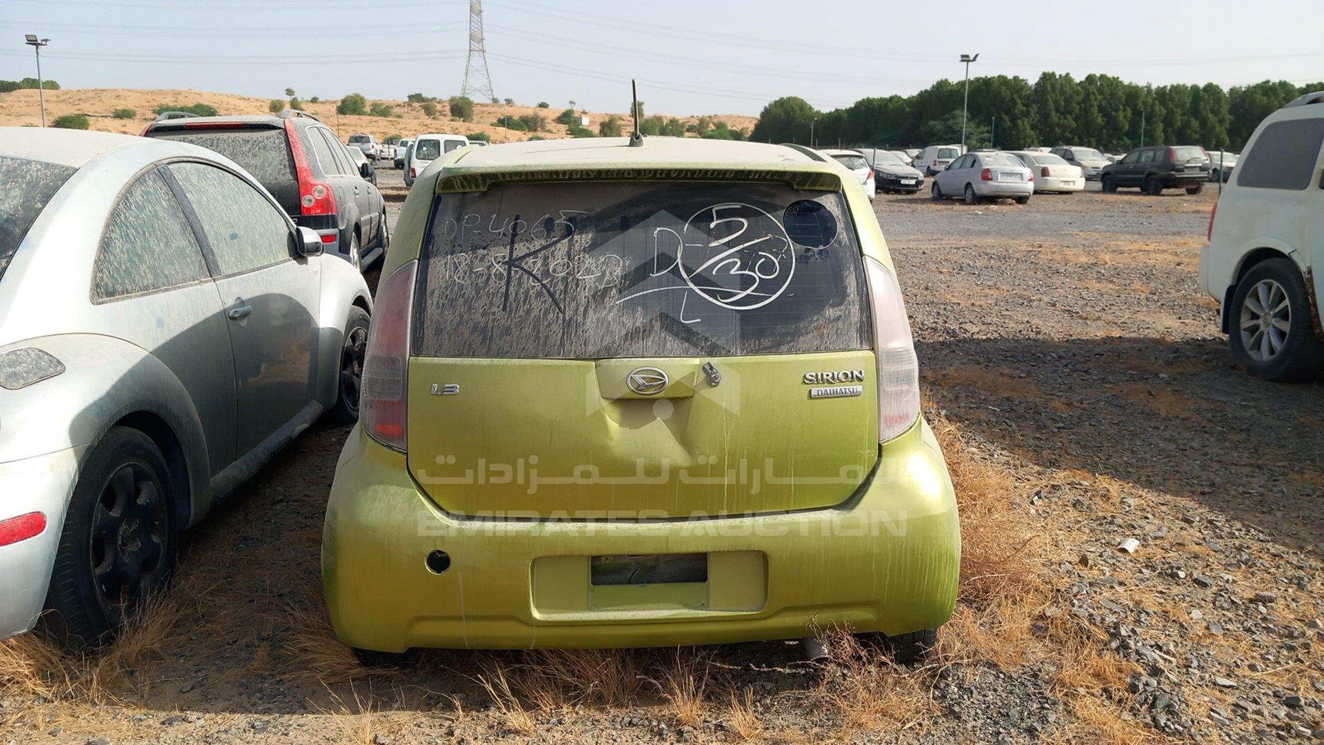 2008 DAIHATSU SIRION VIN: JD1GM301881071692