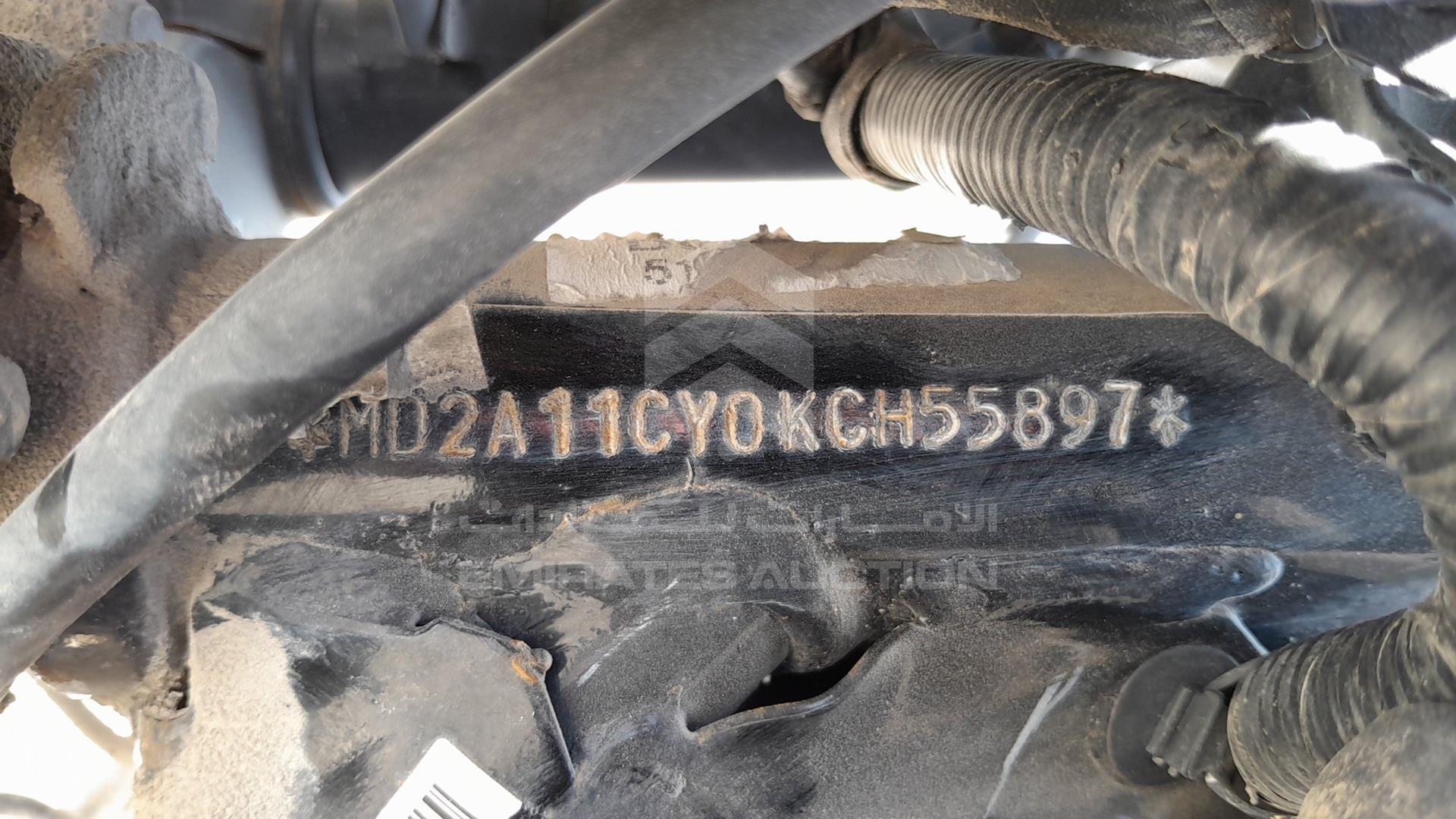 2019 BAJAJ 150 CC VIN: MD2A11CY0KCH55897
