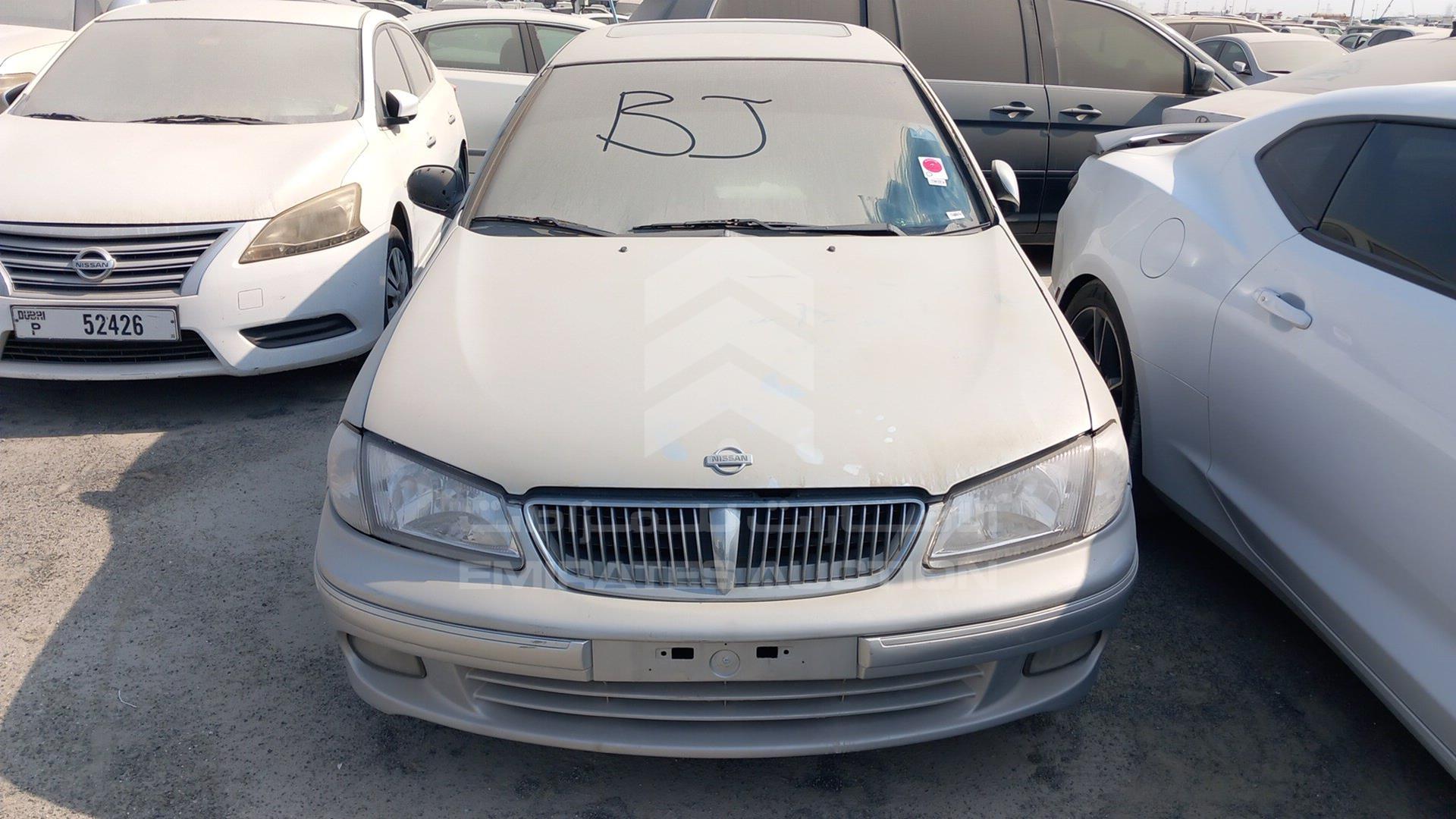 2002 NISSAN SUNNY VIN: JN1CBAN16Z0007312