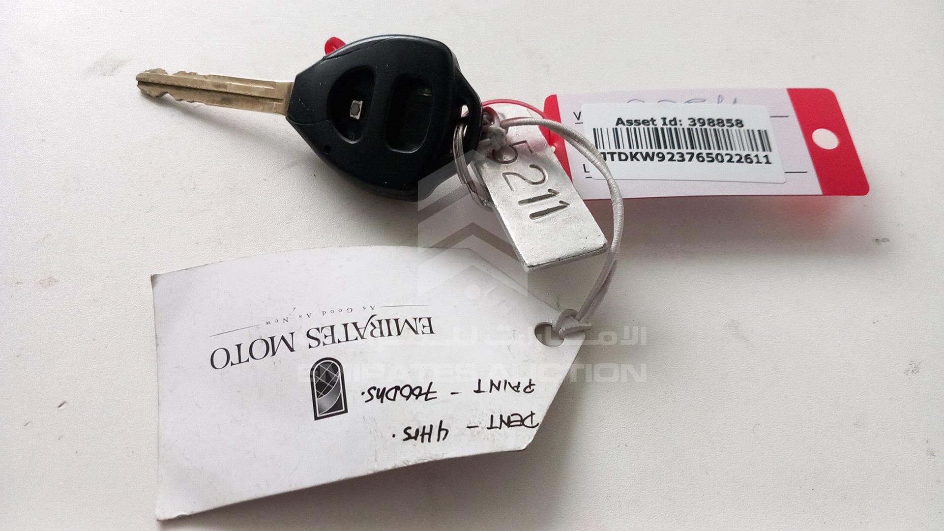2006 TOYOTA YARIS VIN: JTDKW923765022611