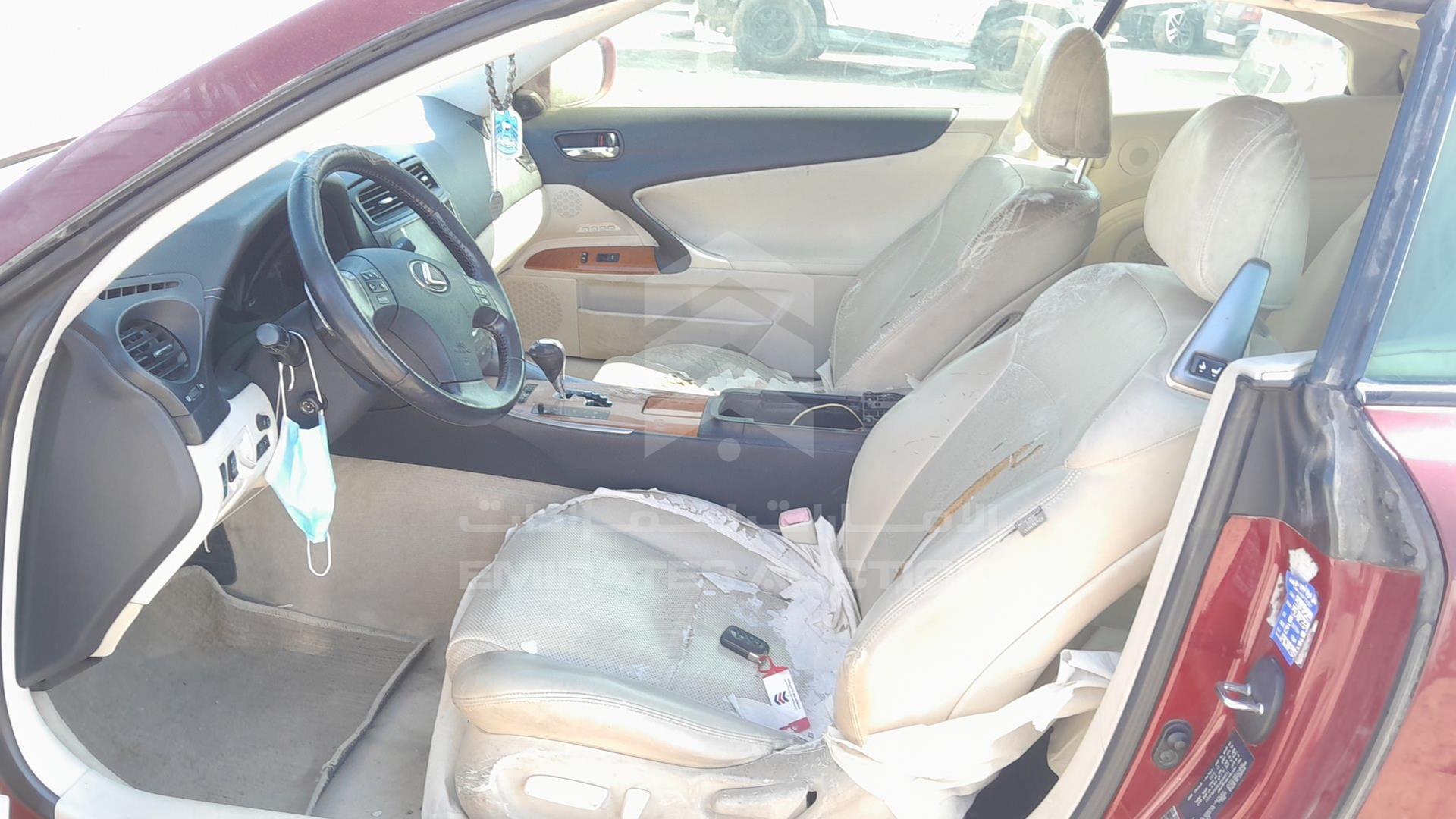2010 LEXUS IS300 VIN: JTHFG2526A2500731
