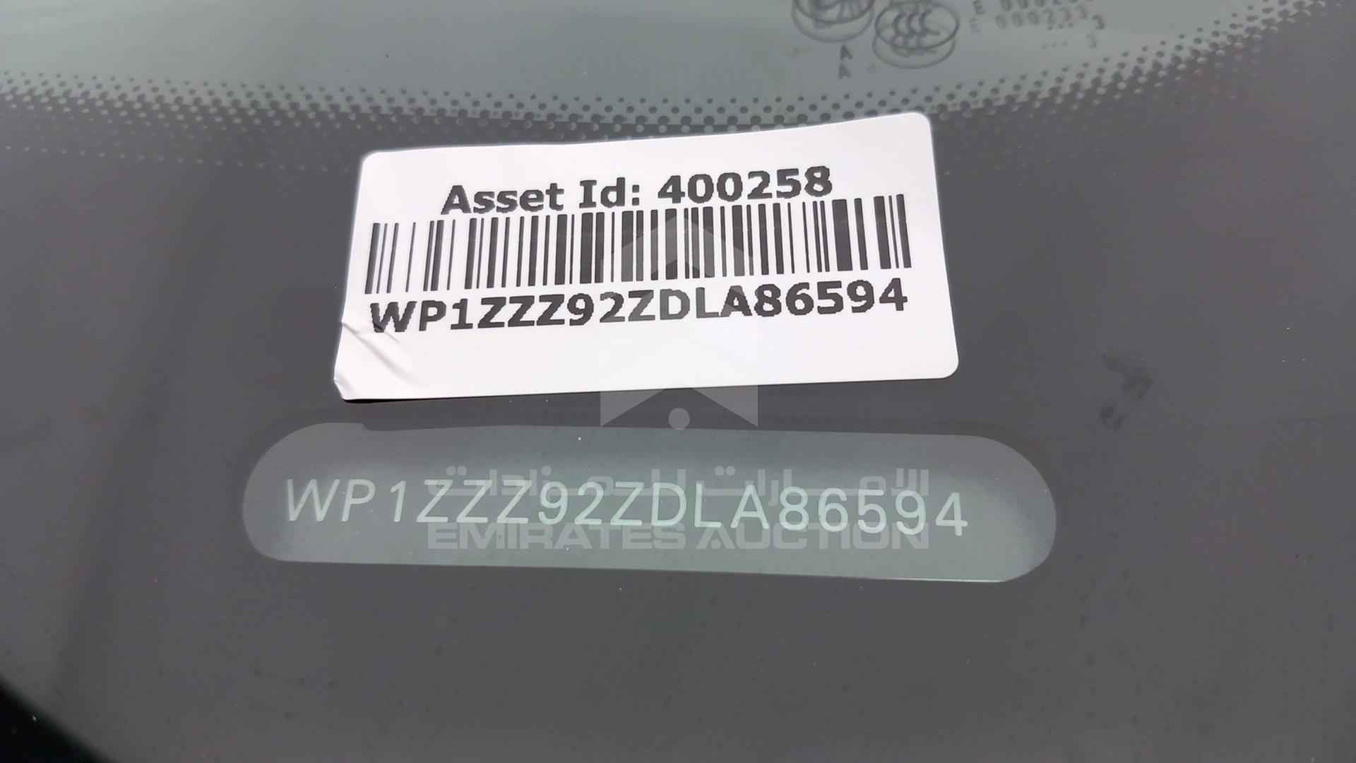 2013 PORSCHE CAYENNE S VIN: WP1ZZZ92ZDLA86594