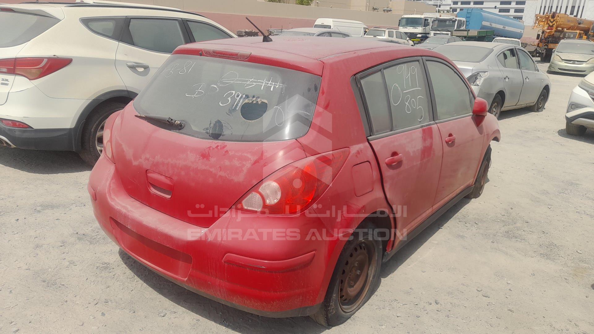 2011 NISSAN TIIDA VIN: 3N1BC1C64BK218379