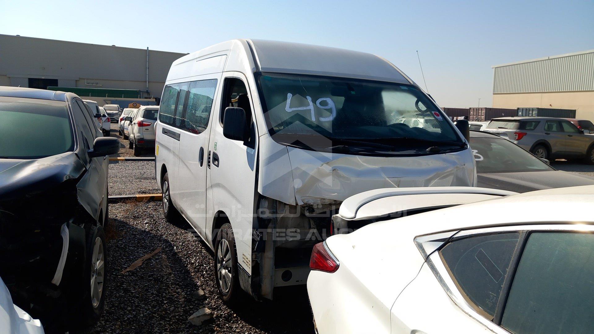 2020 NISSAN URVAN VIN: JN6BE6DS0L9062729