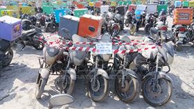 5 Motorbikes — Full Front View — Photo 1 — Thumbnail