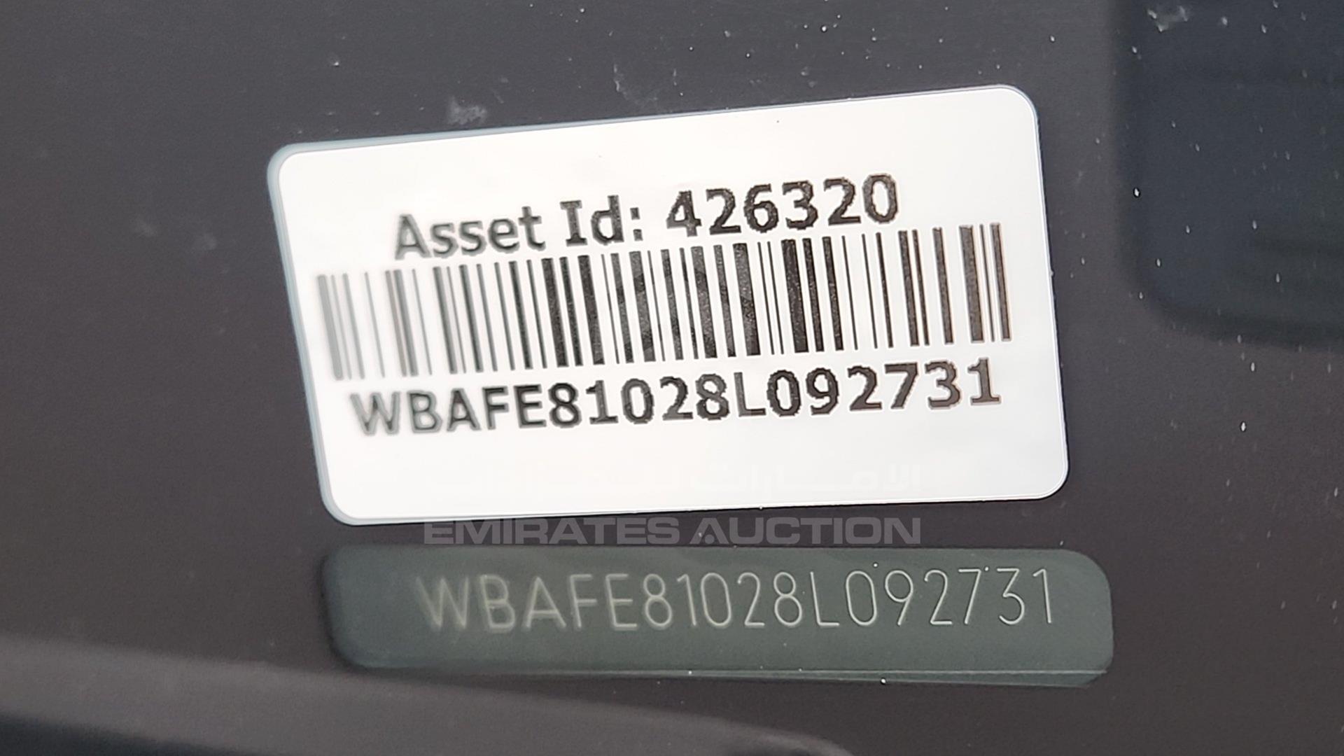 2008 BMW X5 VIN: WBAFE81028L092731