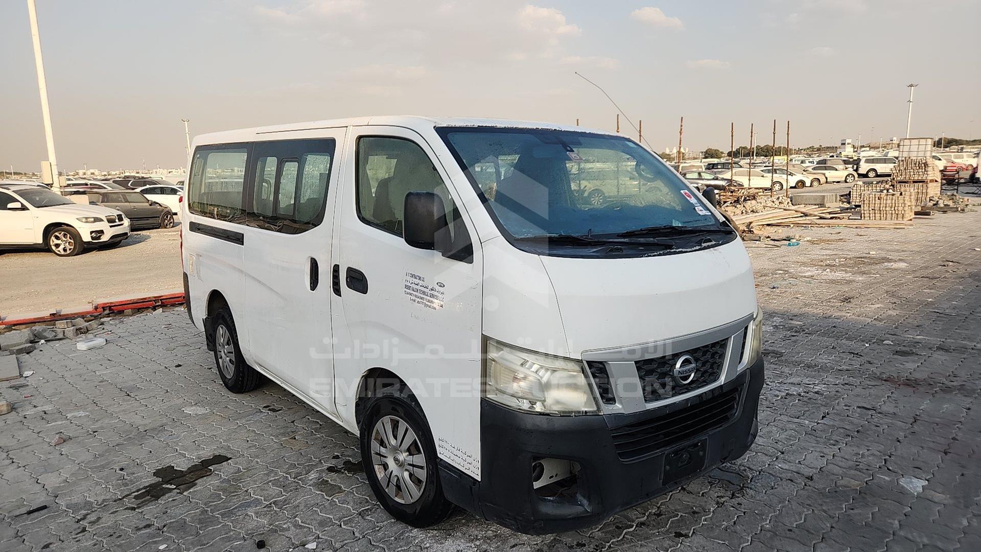 2015 NISSAN URVAN VIN: JN6BE6DS3F9012234