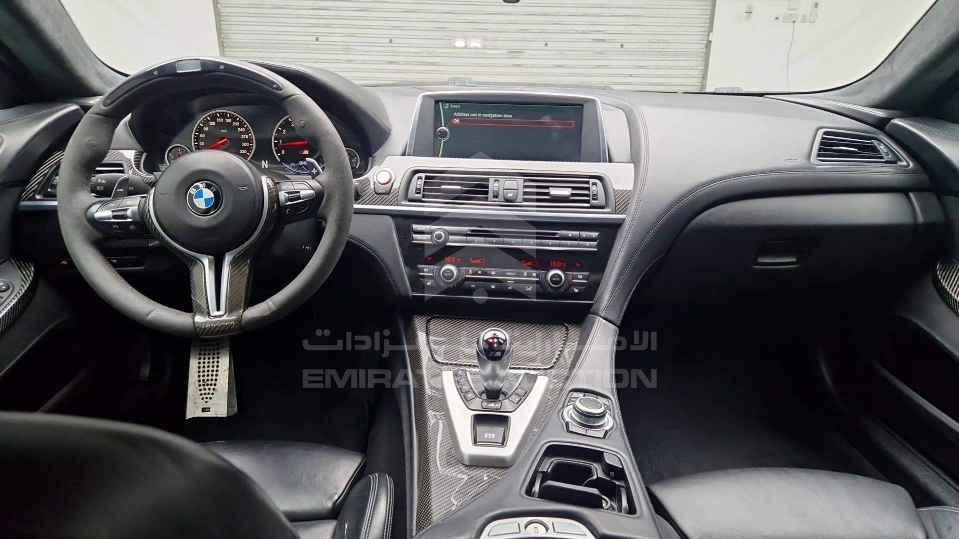2013 BMW M6 VIN: WBSLX9C5XDC968527