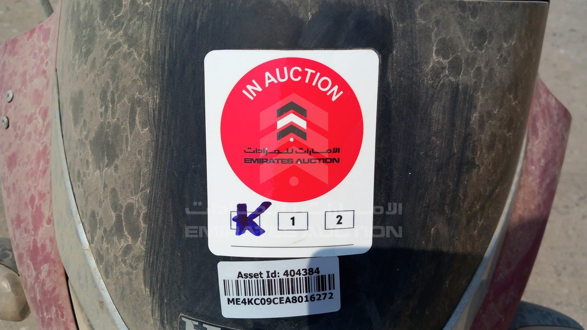 2010 HONDA CBF 150 VIN: ME4KC09CEA8016272