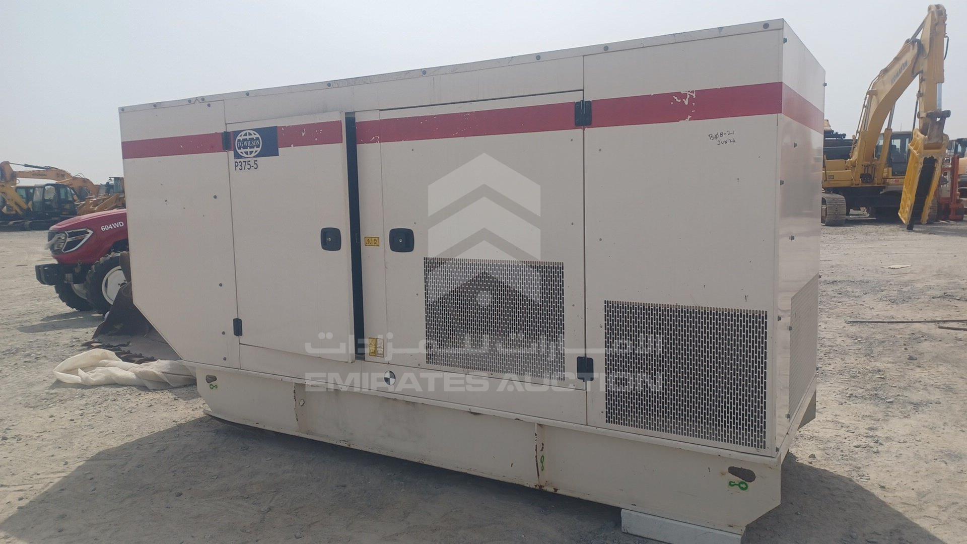 2022 GENERATOR FG WILSON VIN: FGWPSG02PPC501273