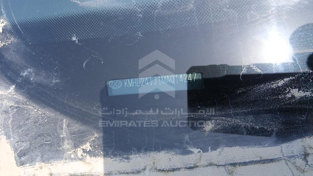 2021 Hyundai Sonata Hybrid — VIN on Frame — Photo 3