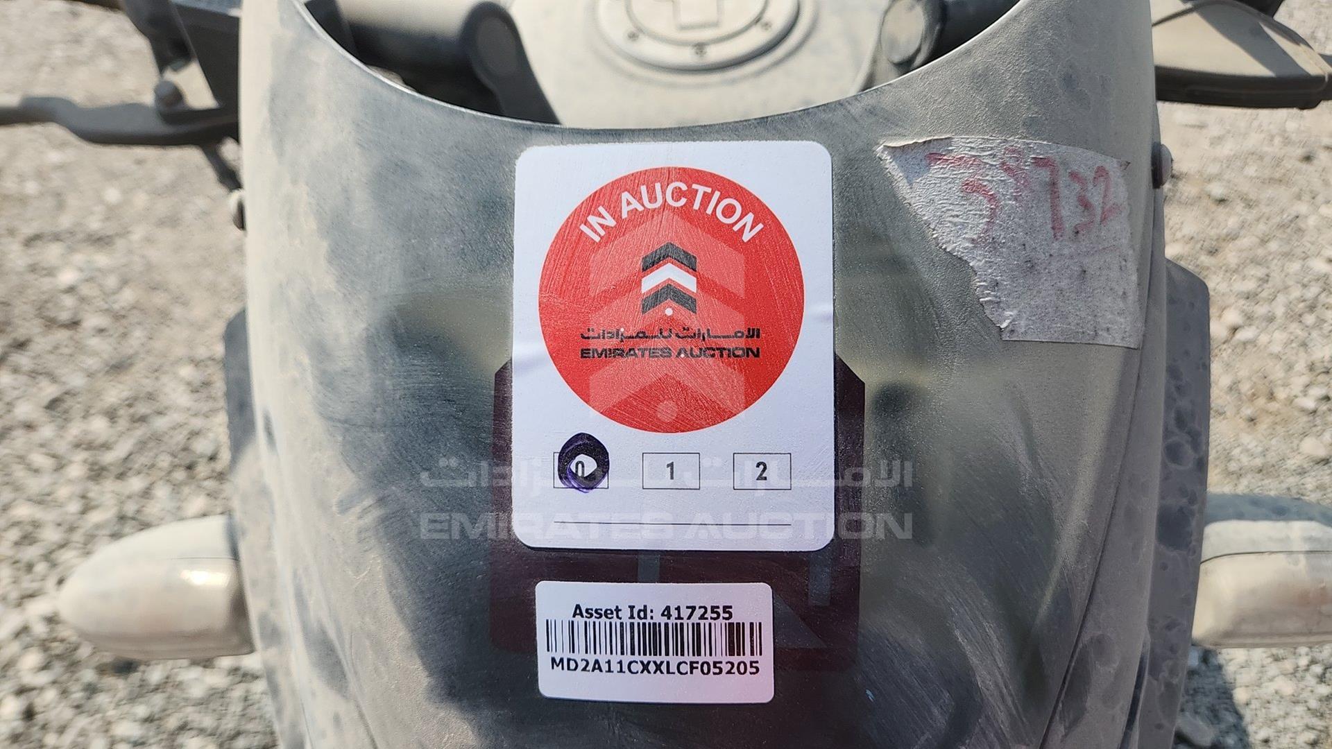 0 BAJAJ PULSAR VIN: MD2A11CXXLCF05205