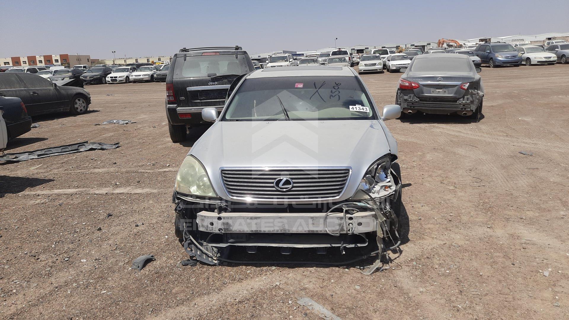 2001 LEXUS LS 430 VIN: JTHBN30F410009056