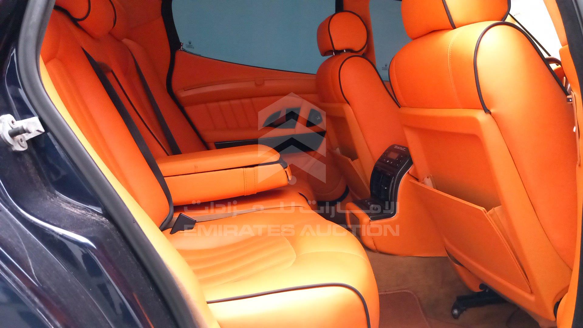 2008 MASERATI QUATTROPORTE VIN: ZAMFG39F180035524