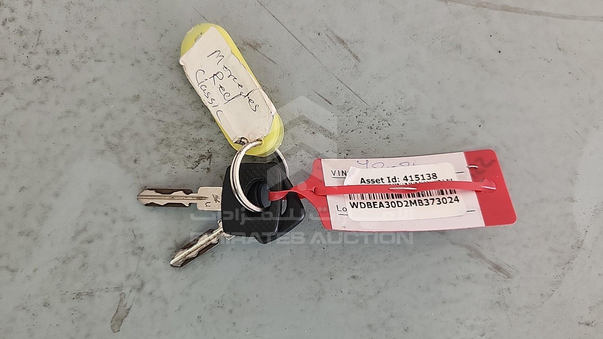 1991 MERCEDES E 300 VIN: WDBEA30D2MB373024