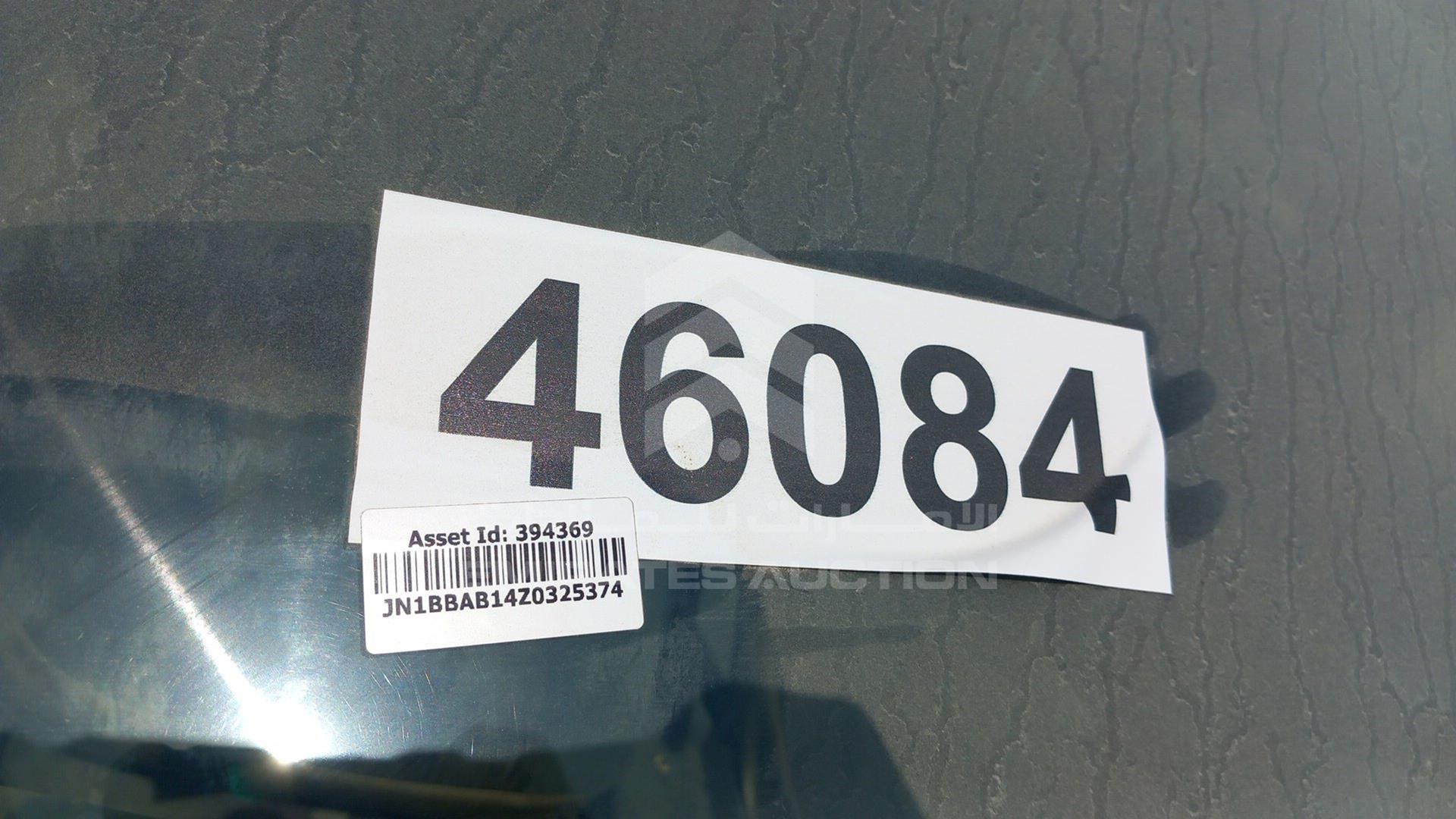 1998 NISSAN SUNNY VIN: JN1BBAB14Z0325374